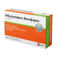 Купить Ибупрофен-Велфарм Таблетки покрытые пленочной оболочкой 200 мг 20 шт 10