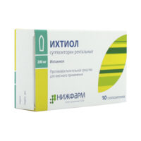 Купить Ихтиол Суппозитории ректальные 200 мг 10 шт