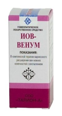 Купить Иов-Венум Капли гомеопатические 25 мл 6