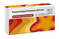 Купить Калия йодид-Реневал Таблетки 200 мкг 112 шт 10