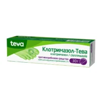 Купить Клотримазол-Тева Крем для наружного применения 1 % 30 г 10