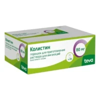 Купить Колистин Порошок для раствора для ингаляций 80 мг (1000000 ед) 28 шт 10
