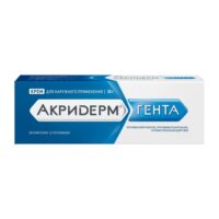 Купить Лекарственное средство Акридерм® ГЕНТА Крем для наружного применения 0,05 % + 0,1 % туба 30 г