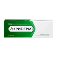 Купить Лекарственное средство Акридерм® Мазь для наружного применения 0,05 % туба 30 г 10