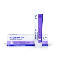 Купить Лекарственное средство Базирон АС Гель для лечения угревой сыпи 2,5% 40 г