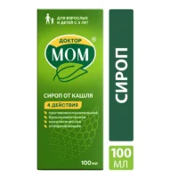 Купить Лекарственное средство Доктор Мом® Сироп от кашля флакон 100 мл 10