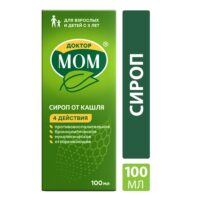 Купить Лекарственное средство Доктор Мом® Сироп от кашля флакон 100 мл