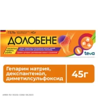 Купить Лекарственное средство Долобене Гель для наружного применения 45 г 10