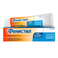 Купить Лекарственное средство Фенистил Гель при аллергии и для облегчения зуда раздражения и ожогов легкой степени с охлаждающим эффектом 0,1% 30 г