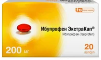 Купить Лекарственное средство Ибупрофен экстракап Капсулы 200 мг 20 шт 10