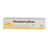 Купить Лекарственное средство Контрактубекс Гель для наружного применения 20 г 6