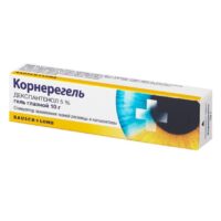 Купить Лекарственное средство Корнерегель Гель глазной 5 % 10 г