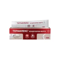 Купить Лекарственное средство Терафлекс Хондрокрем Форте Крем 100 г 10