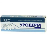 Купить Лекарственное средство Уродерм Мазь для наружного применения 30 % 10 г