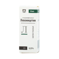 Купить Левомицетин-лекко Капли глазные 0,25 % 10 мл