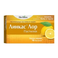 Купить Линкас Лор Пастилки лимонно-медовые 16 шт 10