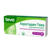Купить Лоратадин-Тева Таблетки 10 мг 10 шт 10
