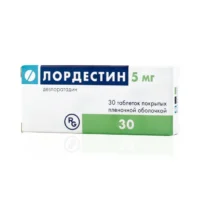 Купить Лордестин Таблетки покрытые оболочкой 5 мг 30 шт 10