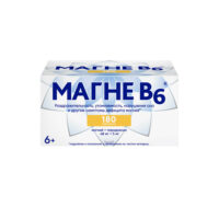 Купить Магне В6 Таблетки покрытые оболочкой 180 шт