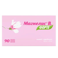 Купить Магнелис В6 форте Таблетки 100 мг +10 мг 90 шт