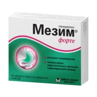 Купить Мезим форте Таблетки покрытые оболочкой 80 шт 10