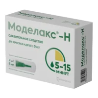 Купить Моделакс-Н Раствор ректальный микроклизма 5 мл 4 шт 10