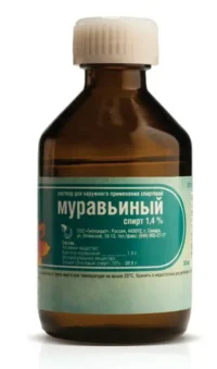 Купить Муравьиный спирт 1,4% 50 мл 10