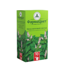 Купить Мята перечная листья 50 г