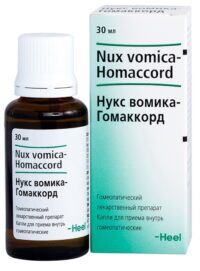 Купить Нукс вомика-гомаккорд Капли гомеопатические 30 мл