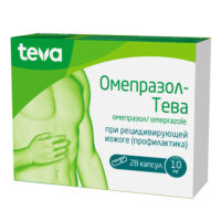 Купить Омепразол-Тева Капсулы 10 мг 28 шт