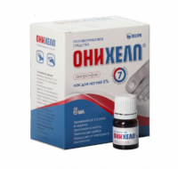 Купить Онихелп Лак для ногтей 5 % 5 мл