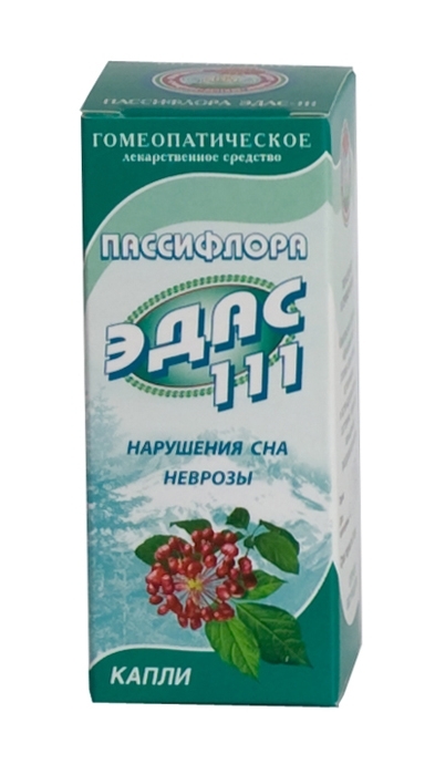 Пассифлора Эдас-111 Капли гомеопатические 25 мл Аптека 7 Купить Пассифлора Эдас-111 Капли гомеопатические 25 мл 7