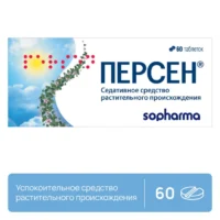 Купить Персен Таблетки покрытые оболочкой 60 шт 10