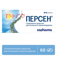 Купить Персен Таблетки покрытые оболочкой 60 шт