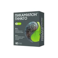 Купить Пикамилон гинкго 40 мг + 20 мг Капсулы 30 шт 10