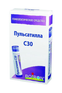 Купить Пульсатилла С30 гранулы гомеопатические 4 г
