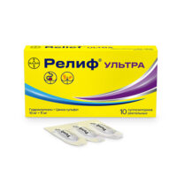 Купить Релиф Ультра Суппозитории ректальные 10 шт