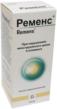 Купить Ременс Капли гомеопатические 50 мл 10