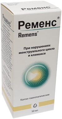 Купить Ременс Капли гомеопатические 50 мл