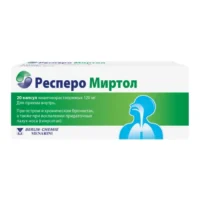 Купить Респеро Миртол Капсулы кишечнорастворимые 120 мг 20 шт 10
