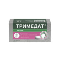 Купить Тримедат Форте Таблетки пролонгированного действия покрытые оболочкой 300 мг 60 шт