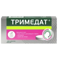 Купить Тримедат Таблетки 200 мг 30 шт 10