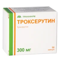 Купить Троксерутин Пранафарм Капсулы 300 мг 50 шт 10