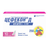 Купить Цефекон Д Суппозитории ректальные для детей 250 мг 10 шт