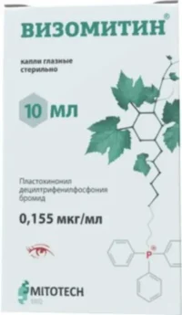 Купить Визомитин Капли глазные 0,155 мкг/мл 10