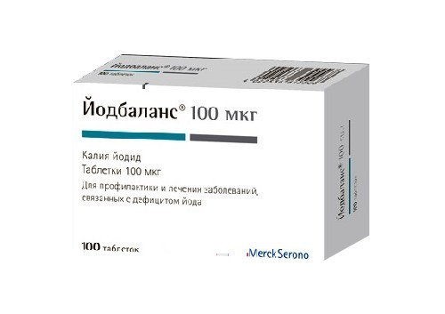 Йодбаланс Таблетки 100 мкг 100 шт Аптека 7 Купить Йодбаланс Таблетки 100 мкг 100 шт 7